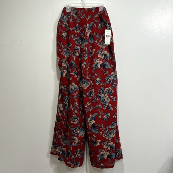 Ralph Lauren Denim & Supply Floral Wrap Wide Leg Pants Large - Picture 6 of 6
